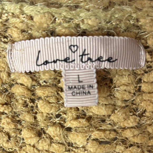 Love Tree Cozy Tan Cardigan - Picture 2 of 4